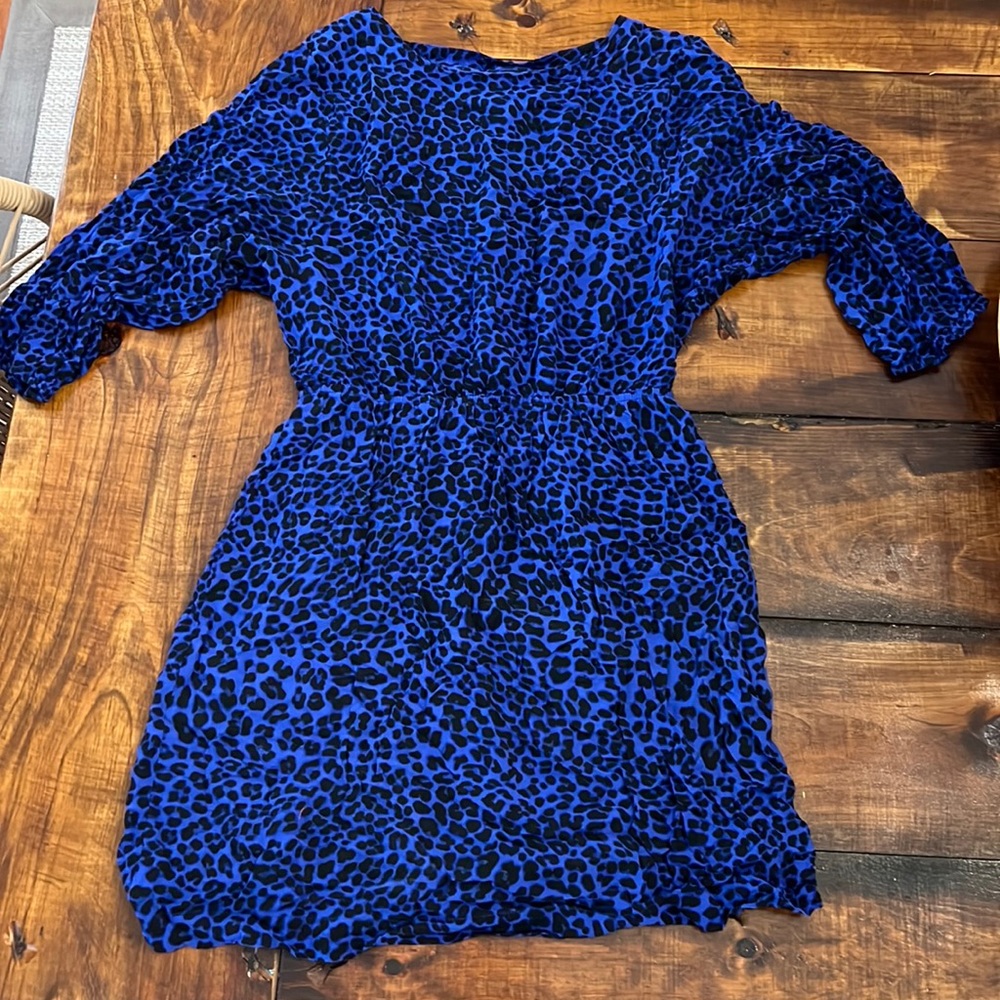 H&M Cheetah Print Dress - Size 8
